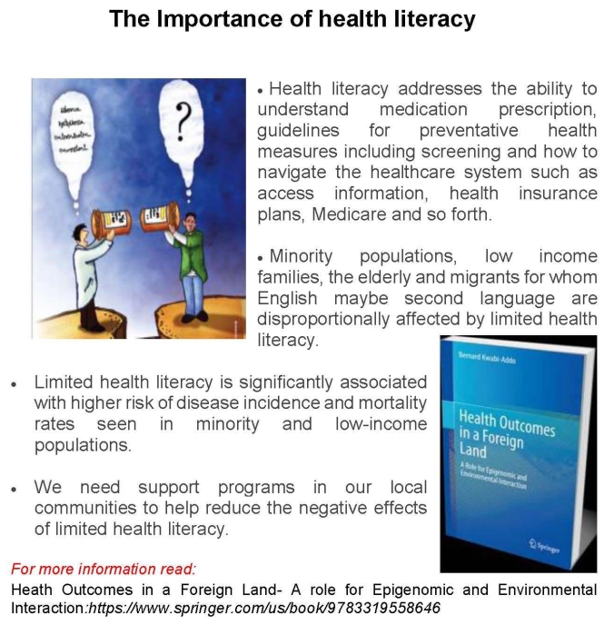 The Importance of health literacy